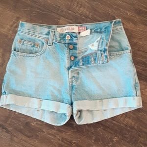 Vintage Gap Button Jean Shorts